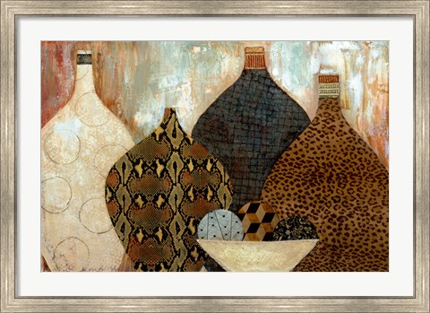 Framed Touch of Exotic Print