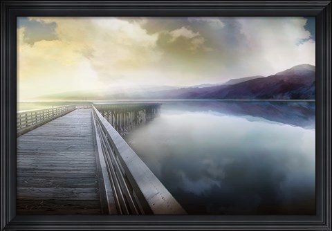Framed Hazy Morning Print