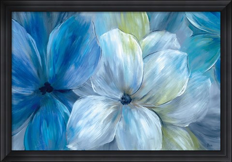 Framed Morning Glory Print
