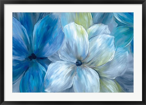 Framed Morning Glory Print