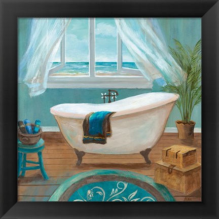 Framed Soft Breeze II Print
