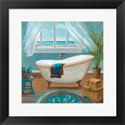 Framed Soft Breeze II Print