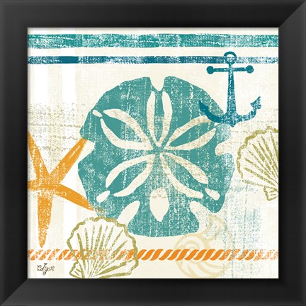 Framed Nautical Brights II Print