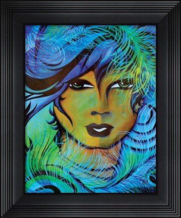 Framed Urban Glam II Print