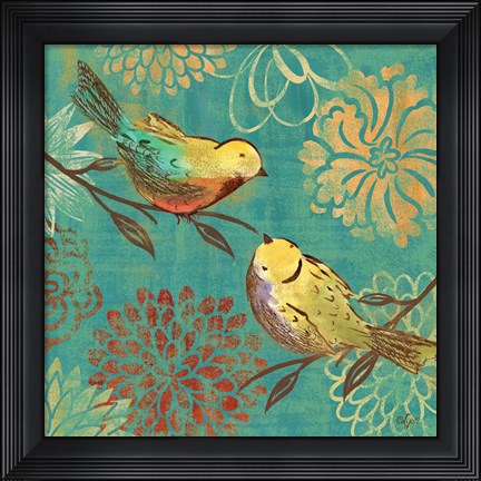 Framed Elegant Chickadee II Print