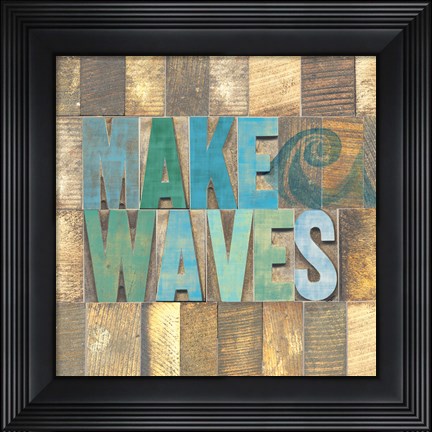 Framed Beach Time I Print
