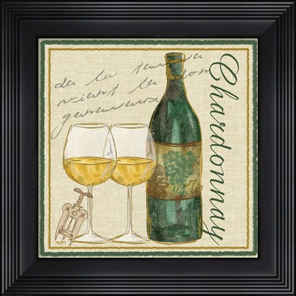 Framed Bottled Bliss IV Print