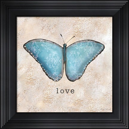 Framed Butterfly Expressions II Print