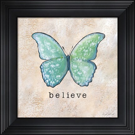 Framed Butterfly Expressions III Print