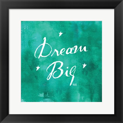 Framed Watercolor Sentiments I Print