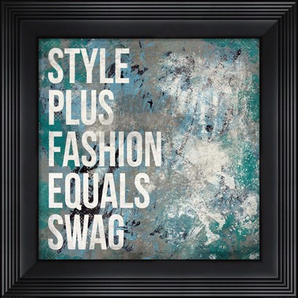 Framed Style 1 Print
