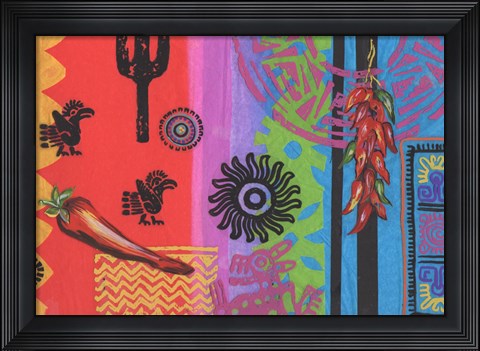 Framed Fiesta Print