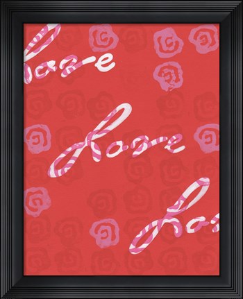 Framed Love Print