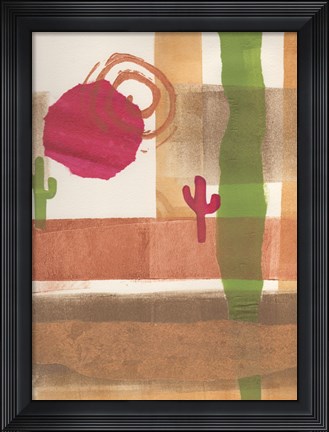 Framed Sedona Sun Print