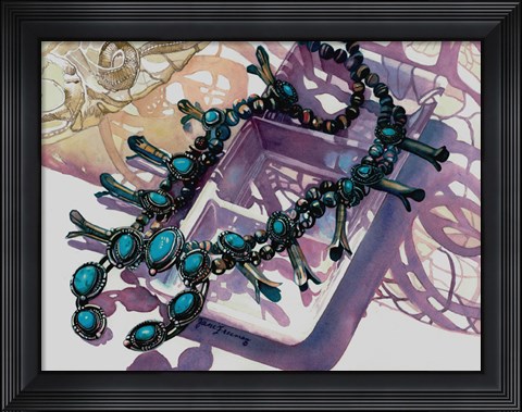 Framed Ancient Shadows Print