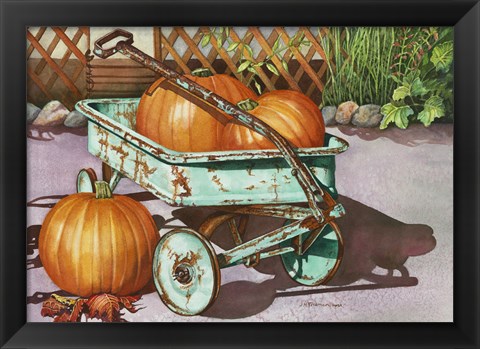 Framed October Harvest Print