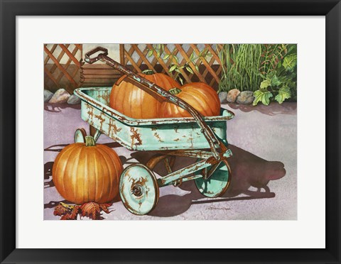 Framed October Harvest Print