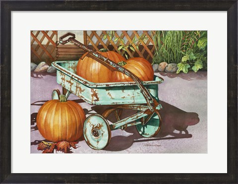 Framed October Harvest Print