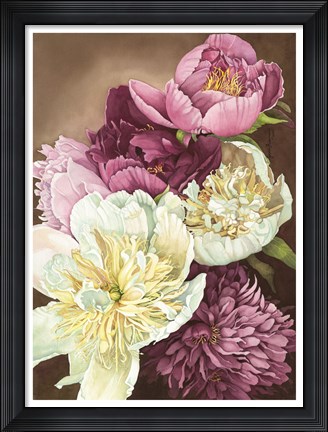 Framed Peony Passion Print