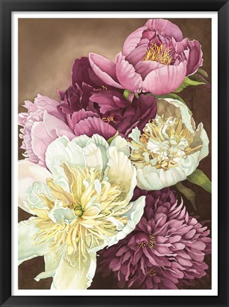 Framed Peony Passion Print