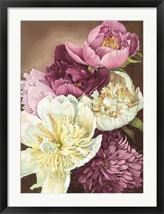 Framed Peony Passion Print