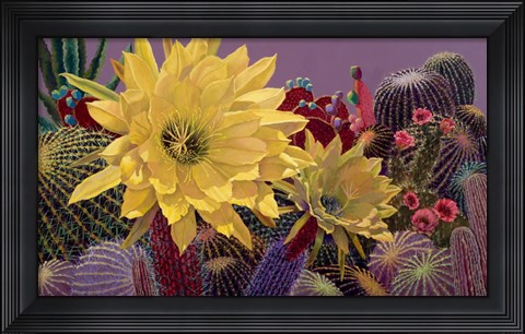 Framed Cindy&#39;s Garden Print
