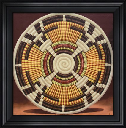 Framed Geometric Print