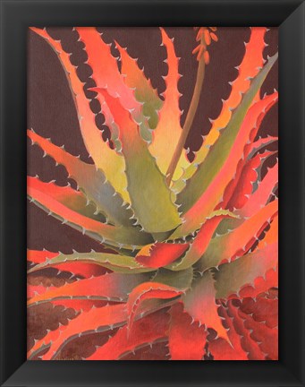 Framed Sunset Agave Print