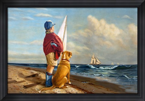 Framed Looking Forward Print
