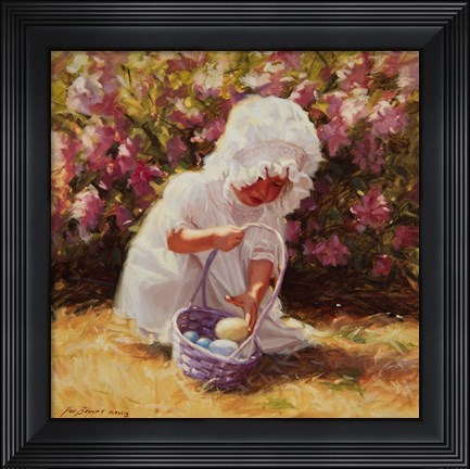 Framed Basket Print