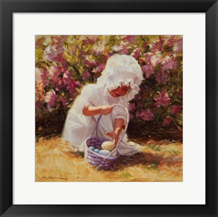 Framed Basket Print