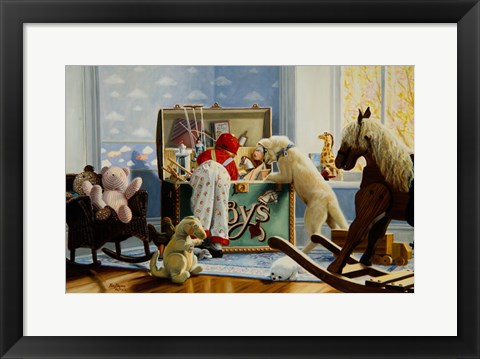 Framed Toy Box Print