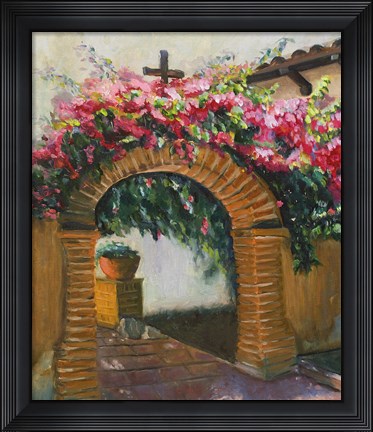 Framed San Juan Capistrano 1 Print