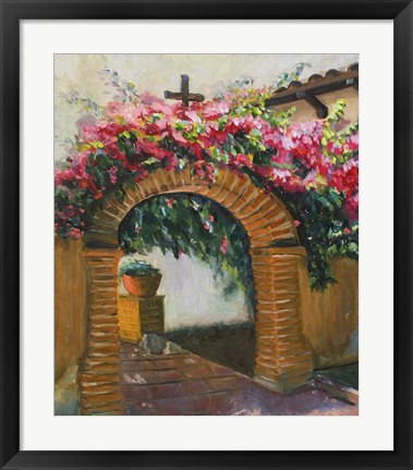 Framed San Juan Capistrano 1 Print