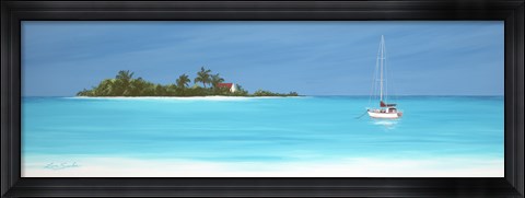 Framed Rush Hour - Island Time Print