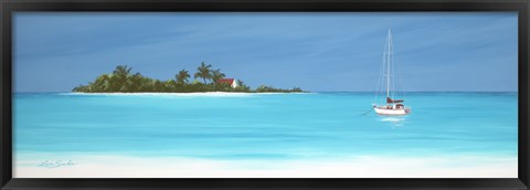 Framed Rush Hour - Island Time Print