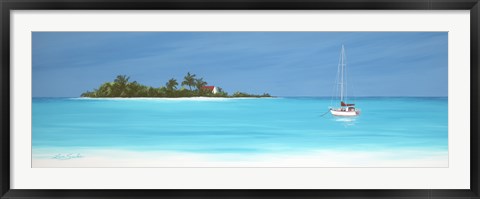 Framed Rush Hour - Island Time Print