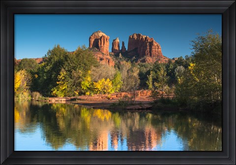 Framed Red Rock Crossing Print