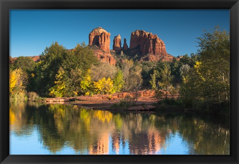 Framed Red Rock Crossing Print