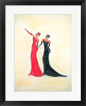 Framed Dancing &#39;til Midnight Print