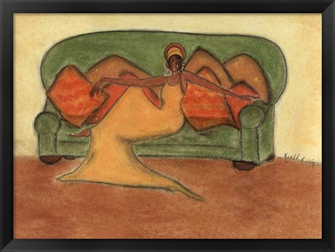 Framed Seductress Print
