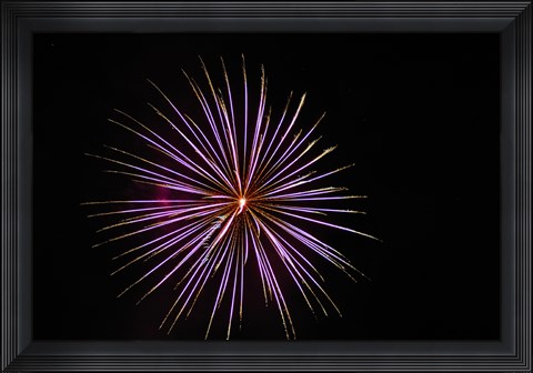 Framed Fireworks Print