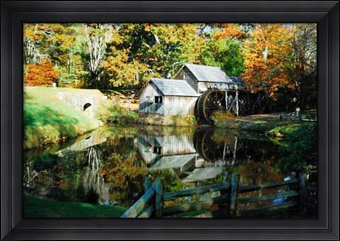 Framed Old Mill Print