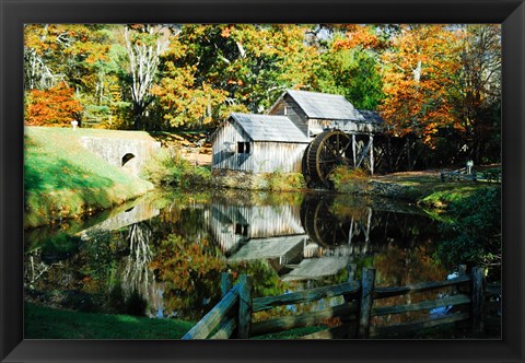 Framed Old Mill Print