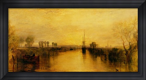 Framed Chichester Canal, c.1829 Print