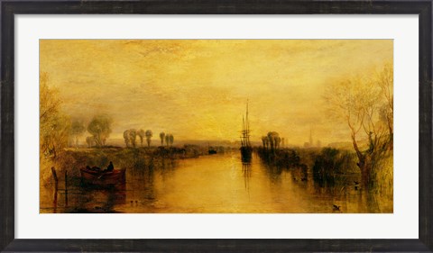 Framed Chichester Canal, c.1829 Print