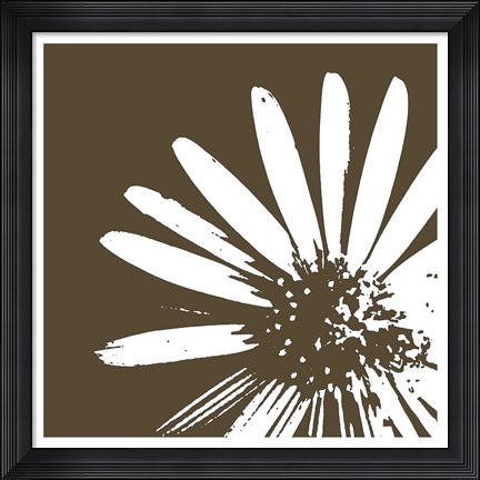 Framed Graphic Flower 2 Print