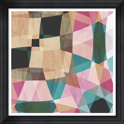 Framed Geometric Design 2 Print