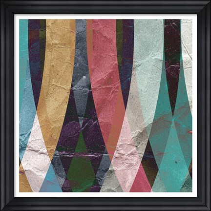 Framed Geometric Design 4 Print