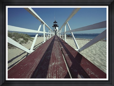 Framed Light House Print